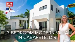 Modern 3 Bedroom Villa For Sale in Cabarete, Dominican Republic