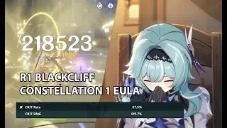 Testing out my C1 Eula with R1 Blackcliff Slasher