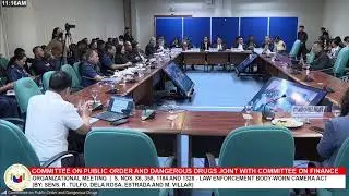 LIVE: Senate hearing on Law Enforcement Body-Worn Camera Act - January 21, 2026