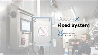 Decon-X Fixed Disinfection System at Aasheim Production (H₂O₂ Dry Fog)
