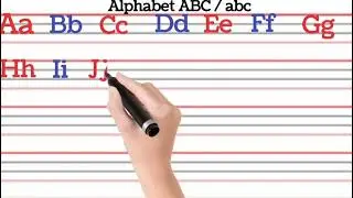 Alphabet | ABC Song | learn ABC capital & small | alphabet writing | nursery rhymes for kids | ABCD 