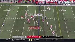 Wisc v OSU Defense Delay Blitz