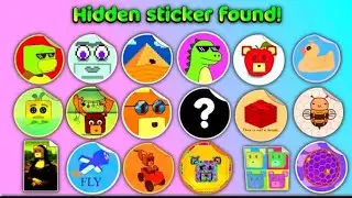 Найдены все 15 спрятанных наклеек!! Прохождение игры 