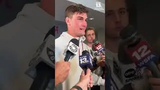 Alabama QB Ty Simpson on getting to play in front of his dad