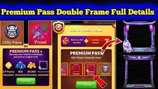 Premium Pass Double Frame 😱 Carrom Pool Premium Pass Double Frame Full Details 🔥