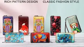 Aphison wristlet wallets for women