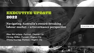 Navigating Australia&rsquo;s record-breaking labour market &ndash; a Governance perspective