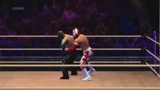 WWE 13 - Sin Cara vs Rey Mysterio