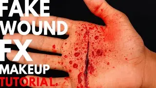 Realistic Hand Wound FX Makeup Tutorial | Easy SFX for Beginners