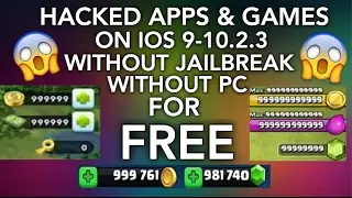 Install Hacked apps & Games on ios 9-10/10.3 for free without jailbreak or computer (WITH PROOF)