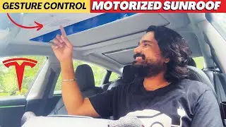 NEW Tesla Model 3 Gesture Control Motorized Sunroof Shades (Voice Activation Included)