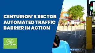 CENTURION's SECTOR Automated Traffic Barrier in action!