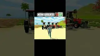 NEW UPDATE 💯✅ INDIAN VEHICLES SIMUTOR 3D GAME #indiantractor3d #youtubeshorts