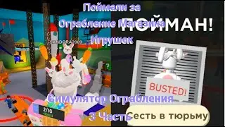 Поймали за ограбление МАГАЗИНА ИГРУШЕК ᐈ Roblox Robbery Simulator 2 ᐈ ТРЕТЬЯ Часть