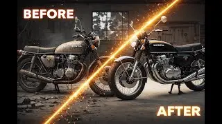 Honda CB750 Four 1969 Restoration | ASMR Full Rebuild