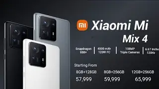 Xiaomi Mi Mix 4 Official Launched, Specifications, Price in India | Mi Mix 4