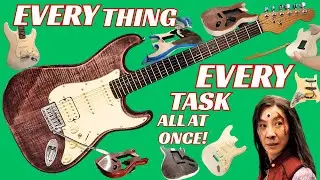 REVIEWING THE AKLOT STRYDE GUITAR AND KIT! FULL BUILD! #guitarkit #guitarnerd #guitargeek