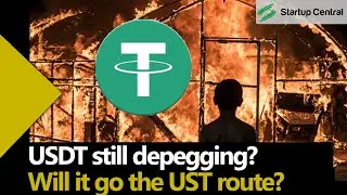 USDT losing its peg?  Will it crash like UST?