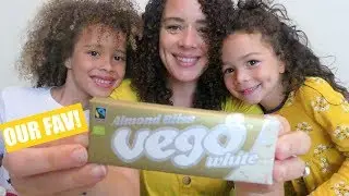 Kids Try Vegan Dairy Free Vego Almond Bliss White Chocolate  We Love it!