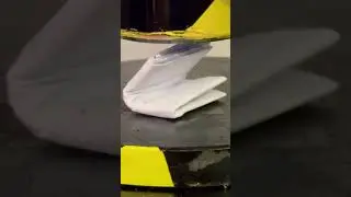 Hydraulic press vs piece of paper! Fold it more than 8times!