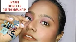 Insight cosmetics One Brand Makeup Tutorial 🤩#2023 #makeup #review #onebrandmakeuptutorial #insight