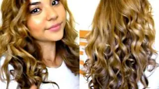 Bouncy Curls Tutorial + Remington Curling Wand DEMO