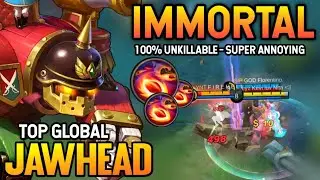 100% UNKILLABLE! JAWHEAD BEST BUILD 2021 | TOP GLOBAL JAWHEAD GAMEPLAY | MOBILE LEGENDS✓