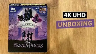 Hocus Pocus 4K Steelbook Unboxing
