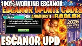 КОДЫ ДЛЯ ANIME FINAL QUEST 🎁 | ⚠️КОДЫ ОБНОВЛЕНИЯ К НОВОМУ ГОДУ 2026⚠️ ДЛЯ ANIME FINAL QUEST! 🎁