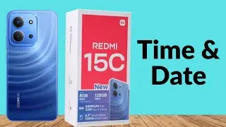 Redmi 15c 5g me time sahi kaise karen | how to set time in Redmi 15c 5g