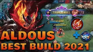 ALDOUS BEST BUILD 2021 - TOP GLOBAL ALDOUS - MOBILE LEGENDS