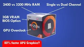 Ryzen 3 APU Vega Graphics Tweak Guide! You could be getting 80% lower performance!