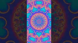 #trippy #psytrance #shorts A Journey Through Electric Mandala Pulse: Hypnotic Visual Storm