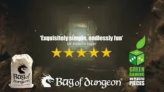 Bag of Dungeon - A simple-to-play fantasy, dungeon crawler board game for 1-4 players