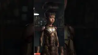Ai art variant - Iron Man (Tony Stark) Baby Generated by AI Art midjourney