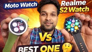 Moto watch Vs Realme watch S2 ⚡ Realme vs moto | motorola watch vs Realme S2 watch | New 