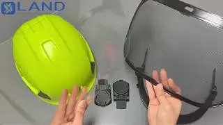 Mesh/Clear Face Shield Installation on the Frontier Helmet