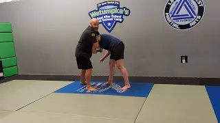 Self Defense for Law Enforcement: Takedown from the clinch - NOT a choke!