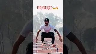Hurdle jumps 😱🔥 #ytshorts #trending #motivation #shorts #viral #india #army #love #views #sport