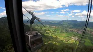 Brauneck Auffahrt mit der Gondel