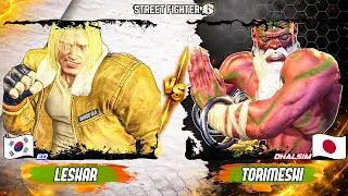 SF6 🔥 LeShar (Terry)  vs  Torimeshi (Dhalsim) 🎮 Street Fighter 6 High-Level Gameplay