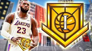 I HIT ELITE 1 ON MY LEBRON JAMES BUILD IN NBA 2K21