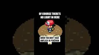 When you don&rsquo;t have HM flash in Pokemon 😭 #pokemon #shorts