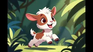 Gogo the Goat Goes Wild! 🐐🌿 Jungle Adventure for Kids