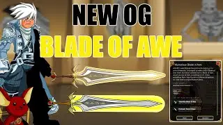AQW 2 New Free OG Blade of Awe |Mysterious Blade of Awe Quest /join museum (Hallowed/Venerable BOA)