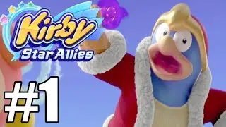 Kirby Star Allies Gameplay Walkthrough Part 1 - World 1 ( Full Game ) No Commentary
