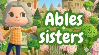 Building Around Ables Sisters On My Rural Japanese Island | SpeedBuild 
