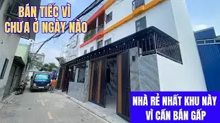 Nhà đẹp làm chưa ở ngày nào phải bán gấp vì kẹt tiền BÁN RẺ HƠN THỊ TRƯỜNG.