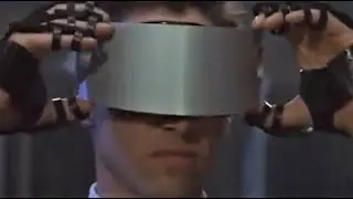 Johnny Mnemonic 1995 Virtual Reality Scene - Keanu Reeves