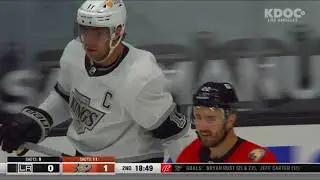Anže Kopitar called for delayed offside.